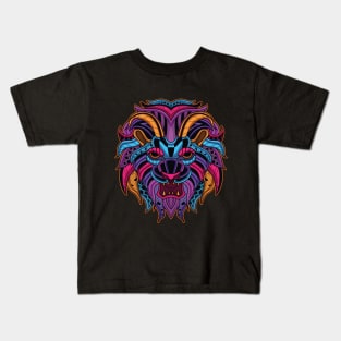 Lion Neon Kids T-Shirt